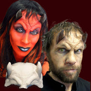 costume devil horns and forehead