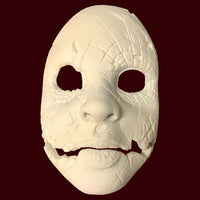 foam latex cracked doll face costume prosthetic appliance