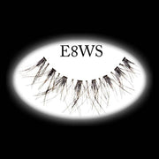 Wispy fake eyelashes