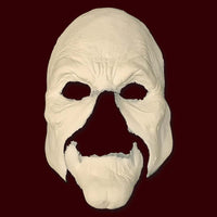 foam latex halloween clown costume prosthetic appliance mask and chin