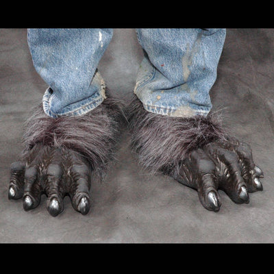 Grey Costume Werewolf Feet