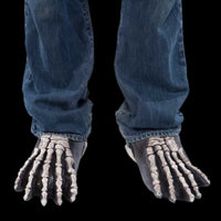 Skeleton costume feet shoes
