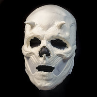 skull horned demon appliance mask