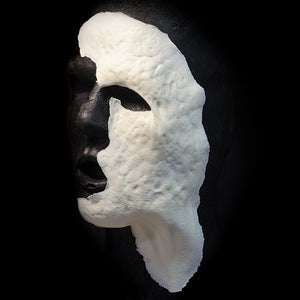 two-face Harvey Dent half burned face mask