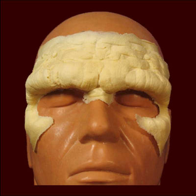 Caveman forehead foam latex appliance