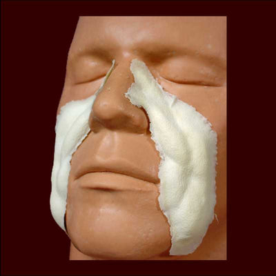 nasal labials latex appliance makeup