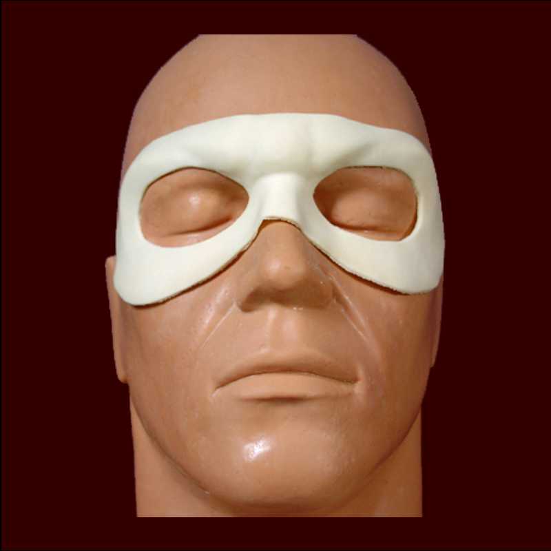 super hero identity mask latex halloween costume 