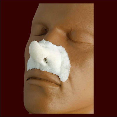 large pixie nose halloween makeup prosthetic