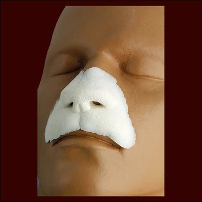 Foam latex costume noses, ears, horns, forehead appliances, brow