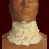 Ripped and torn throat prosthetic