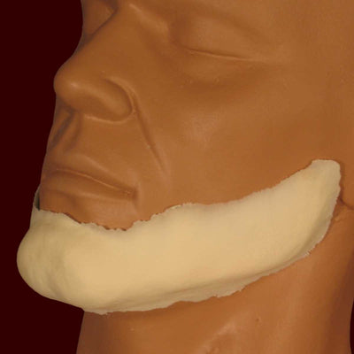 Square jaw line costume makeup appliance