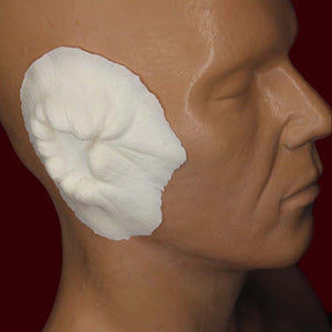 wrinkled flat alien or creature costume ears