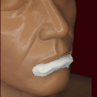 Pierced lip makeup effect appliance