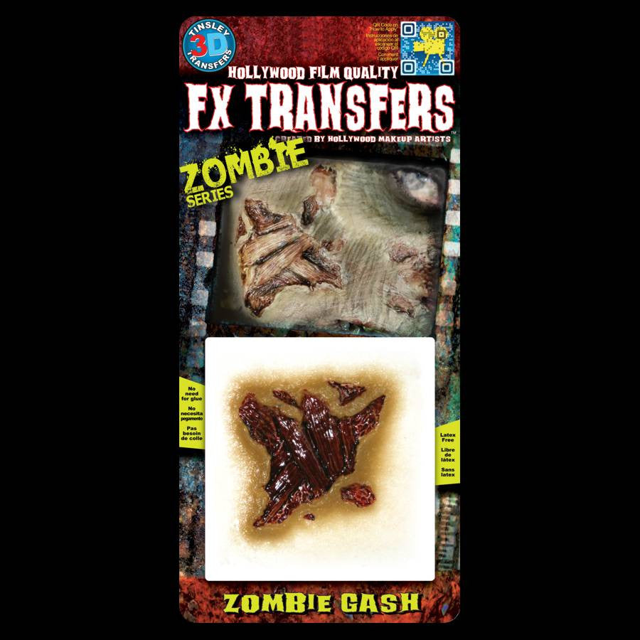 Zombie gash 3d FX makeup transfer
