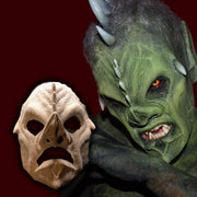 Spiky bat like or troll creature foam mask 