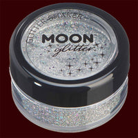 Silver holographic fine cosmetic glitter