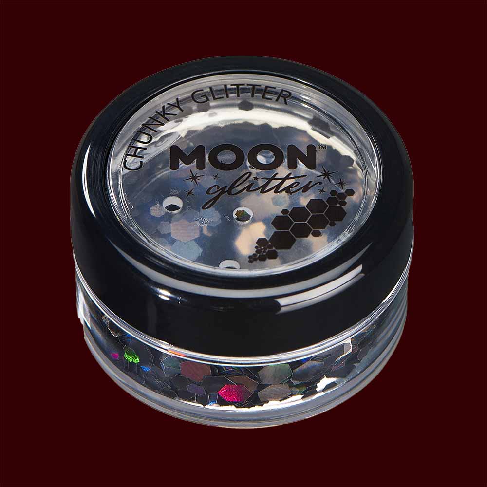 Moon Glitter Holographic Chunky Gel Assor Costume Make Up main image 0