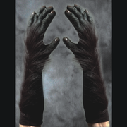 Gorilla costume hands gloves