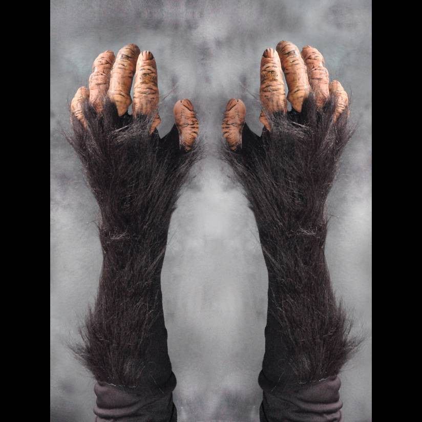 monki handschuhe Chimp - Monkey Costume Gloves