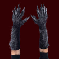 Killer Werewolf Gloves in Grey