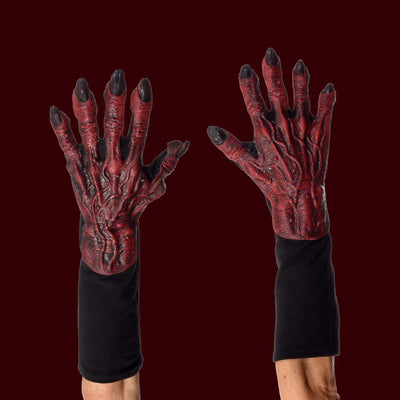 Devil Demon Hands costume gloves