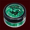 green biodegradable chunky cosmetic glitter