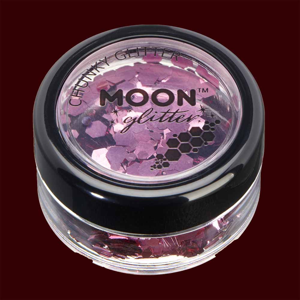 Moon Glitter Classic Chunky Copper Clamshell 3g Costume Make Up main image 1