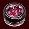 Valentines mixed color chunky cosmetic glitter