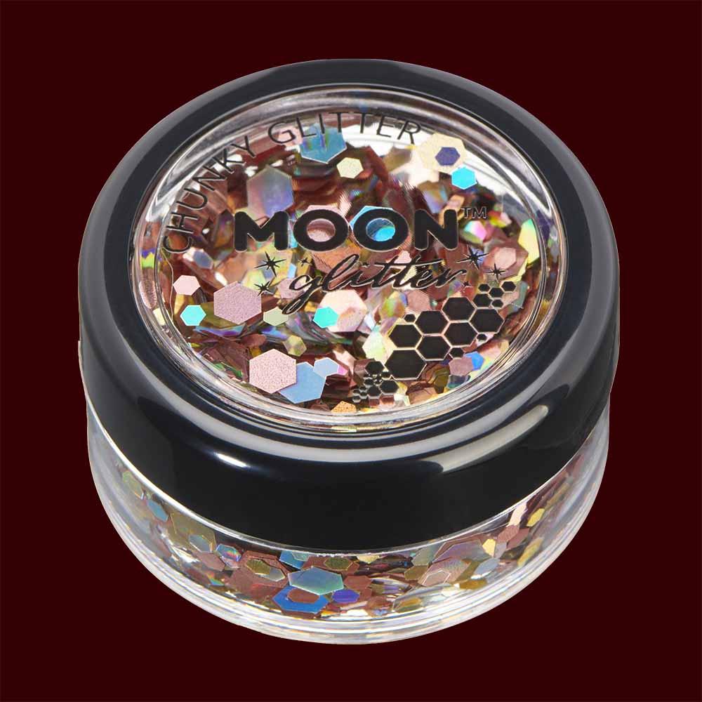 Moon Glitter Mystic Chunky Glitter 6 Colours Box Set 3g Costume Make Up