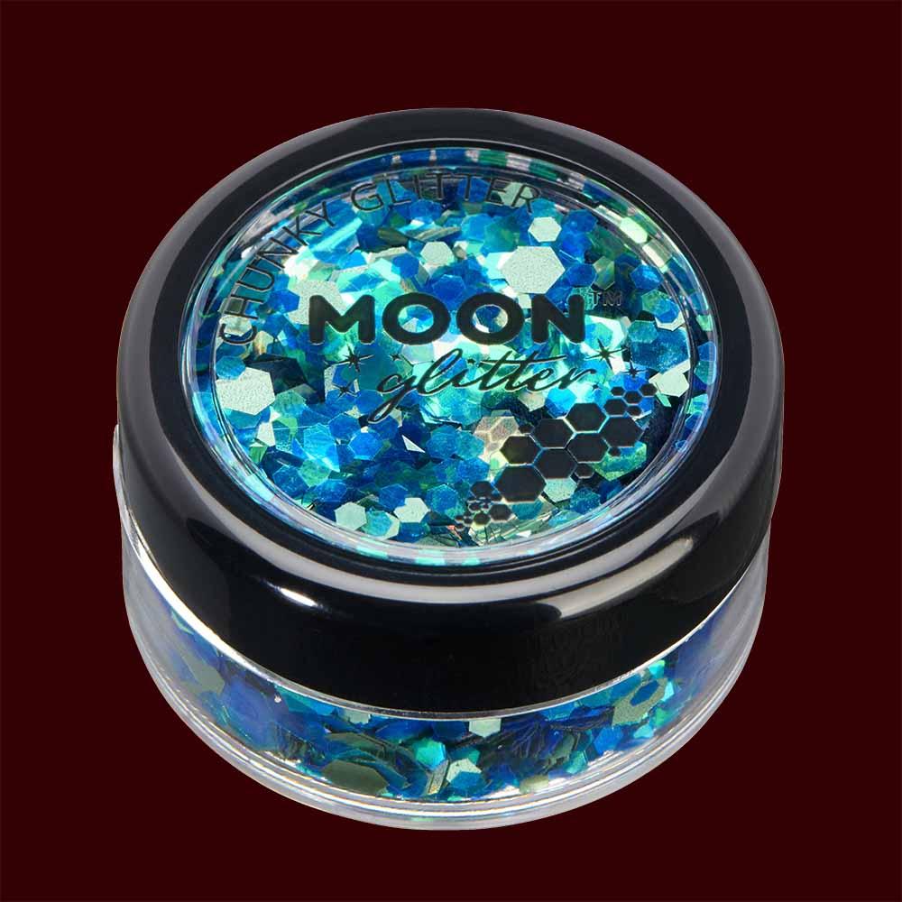 Moon Glitter Mystic Chunky Glitter 6 Colours Box Set 3g Costume Make Up main image 1