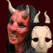 Goat foam latex mask