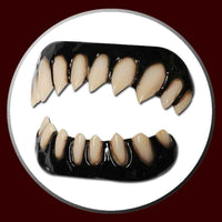 Gaul Halloween costume teeth with black gums