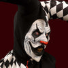 Scary clown mask of foam latex