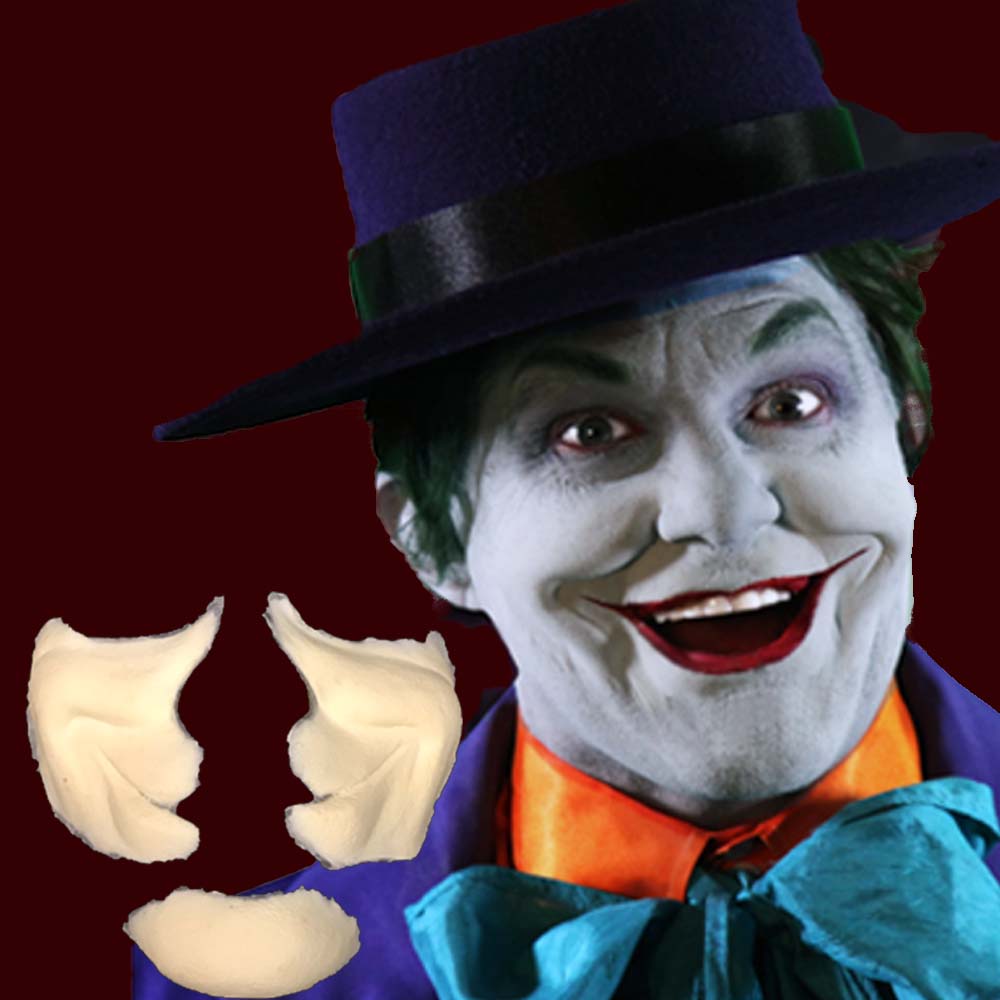 Mostly Dead Joker 3 piece prosthetic | MostlyDead.com