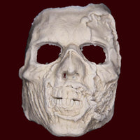 Zombie foam latex mask appliance