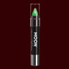 Green Neon UV glitter body crayon