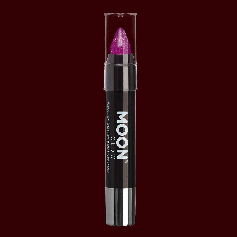 Neon UV Glitter Body Crayons 3.5g | MostlyDead.com