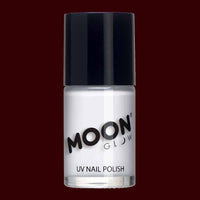 White neon UV black light nail polish