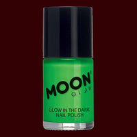 Green glow in the dark nail polish