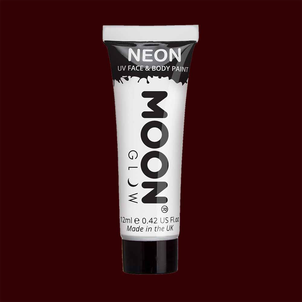 Moon Glow 12ml Neon UV Face Body Paint White