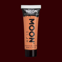 Orange Pastel Neon UV Face & Body Paint 