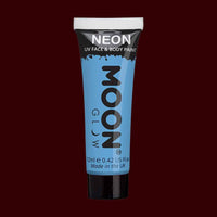 Blue Pastel Neon UV Face & Body Paint 
