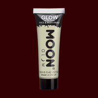 Clear glow in the dark face and body makeup
