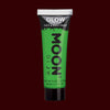Green glow in the dark face and body makeup