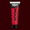 Red neon UV black light hair gel