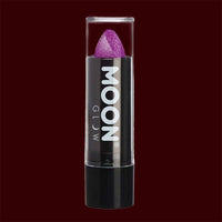 Violet Neon UV glitter lipstick