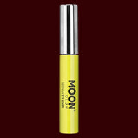 Yellow neon UV black light eyeliner