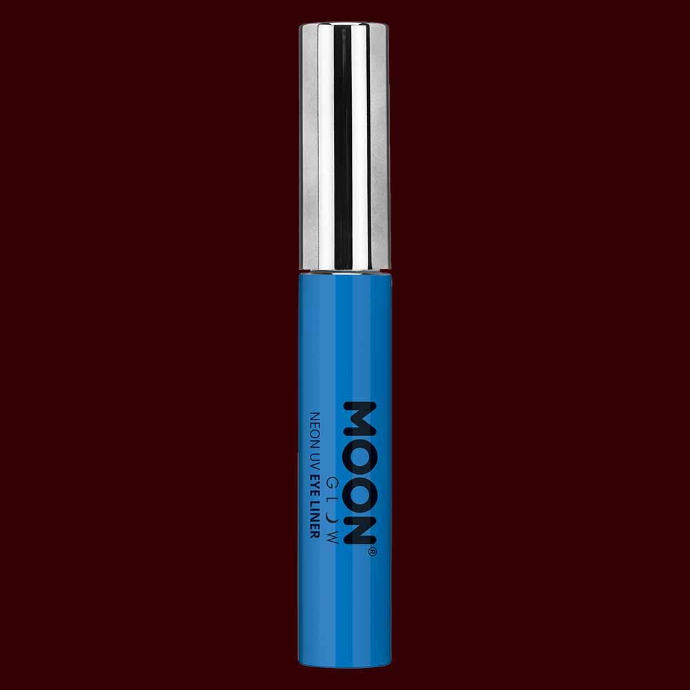 Blue neon UV black light eyeliner