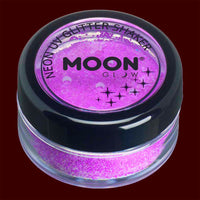 Violet UV blacklight fine glitter