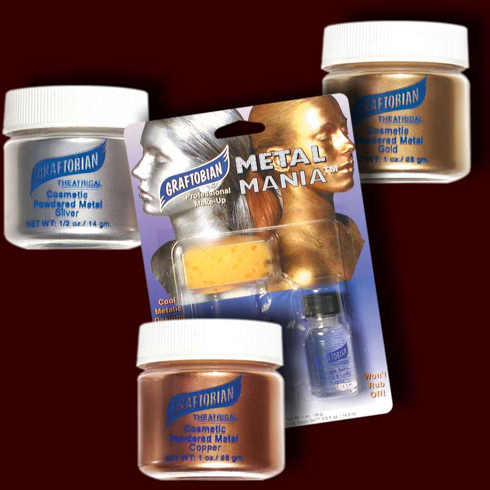 Metallic Man Powder Metal Mania metallic powder application kit | MostlyDead.com